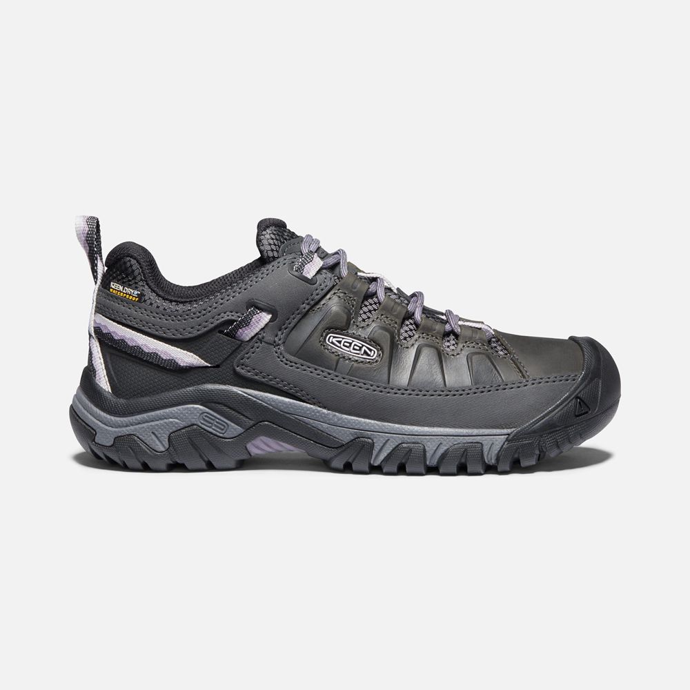 Zapatos de Seguridad Keen Mexico Negros - Mujer Targhee Iii Waterproof - FJ8139025